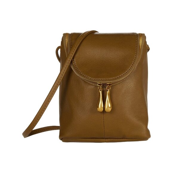 HOBO Fern Aloe Crossbody Stylish Bag Purse 100% Leather - Picture 1 of 6